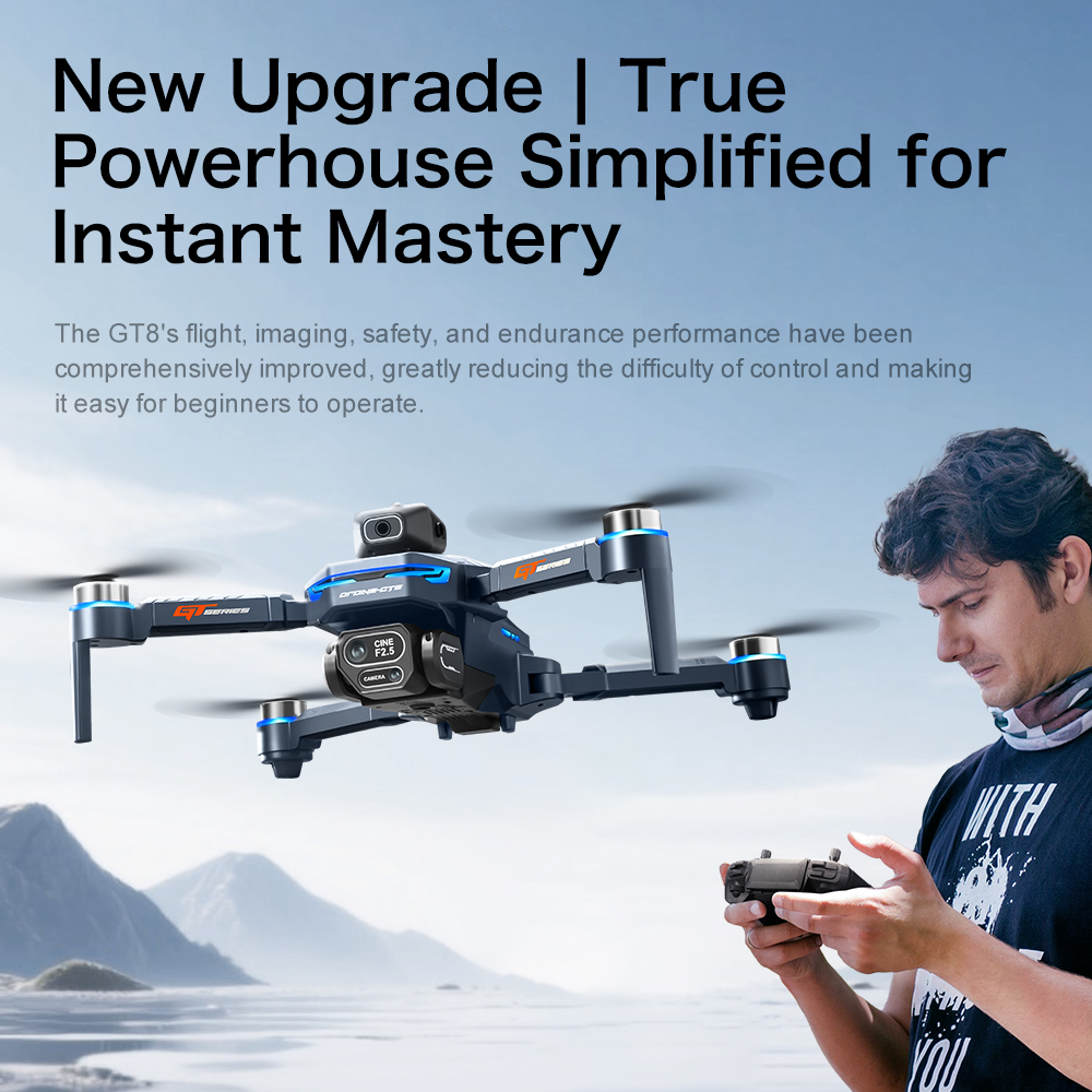 Оригинальный дрон GT8 8K с про – обзор и цена Jjrc Drone X12