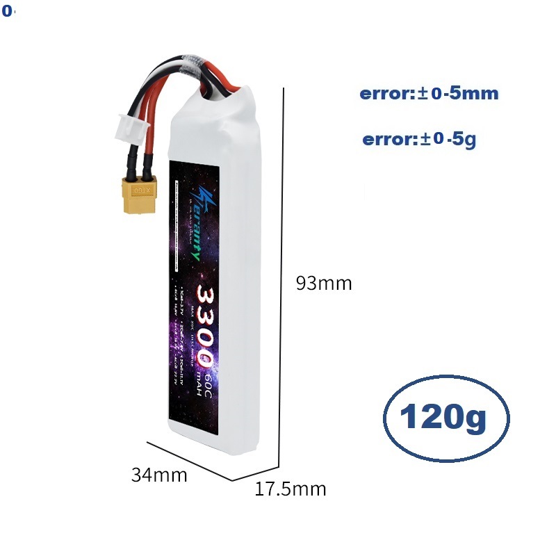 2S 7,4 В LiPo аккумулятор 3300 – обзор и цена Drone Battery 3S