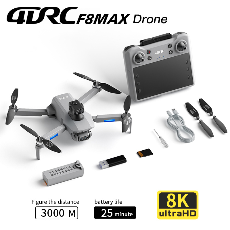 F8 MAX GPS Дрон Профессиональн – обзор и цена Jjrc Drone X12
